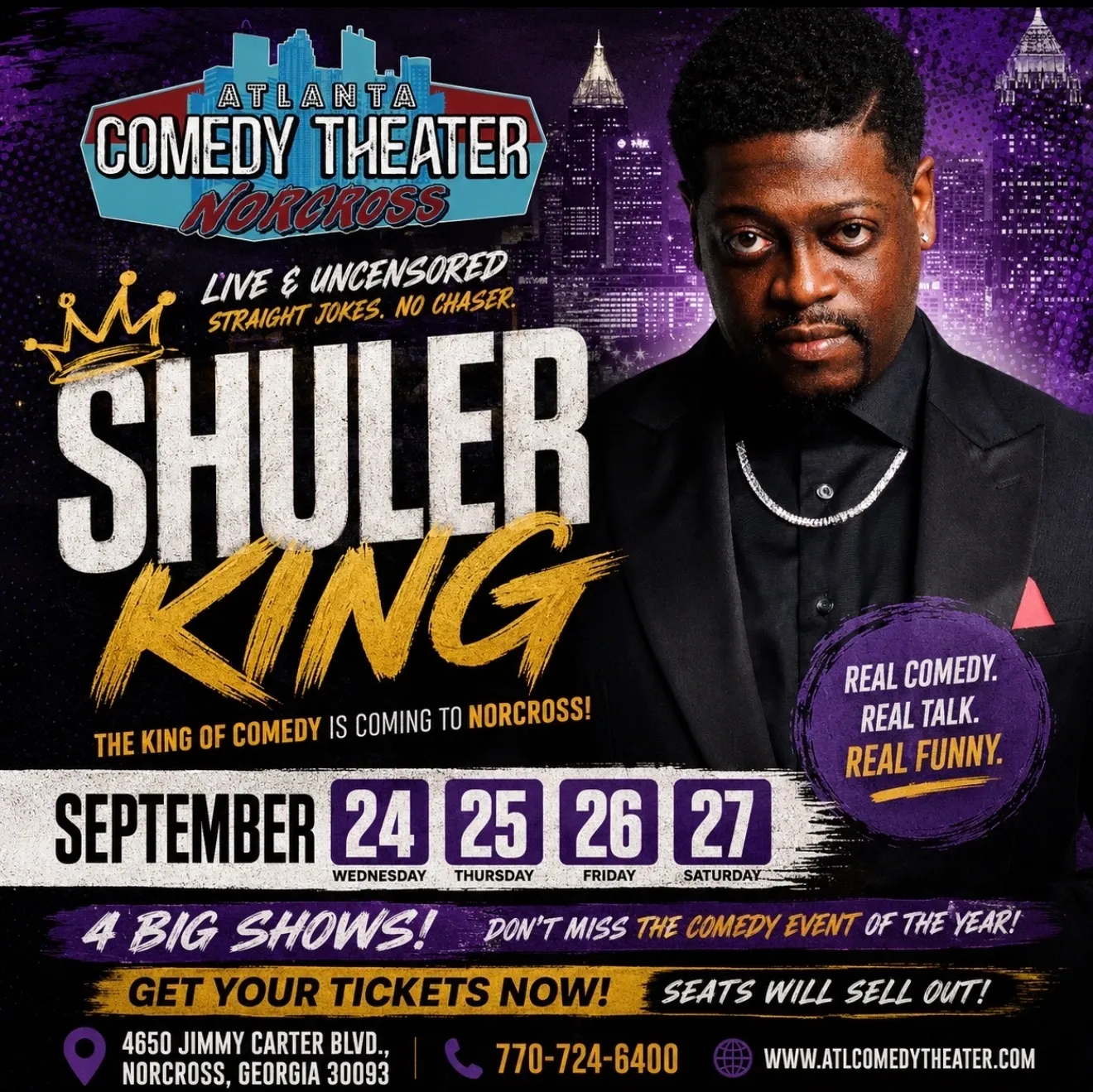 Shuler King 2026 & 2027 tour poster
